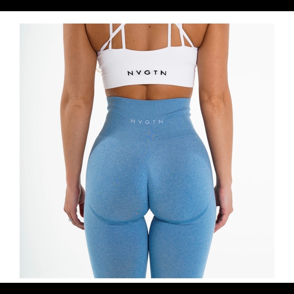 NVGTN Sky Blue Contour leggings